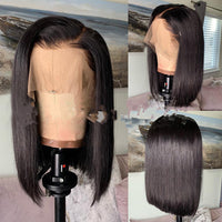 Foreign Trade Wig European And American Front Lace Chemical Fiber Wig Short Hair Bob Headgear