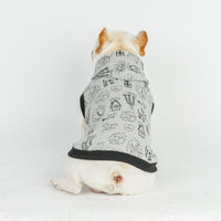 Cartoon Hooded Short-sleeved Sweater Casual Cartoon Vest
