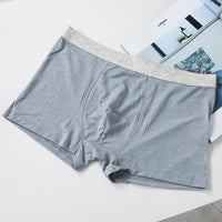 Boxer Shorts Modal Material Solid Color Men'S Underwear
