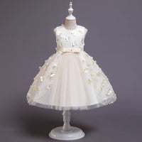 Three-dimensional Flower Net Gauze Tutu Skirt Super Fairy Princess Dress