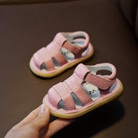Leather Cowhide Sandals Men's Toddler Shoes