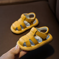 Leather Cowhide Sandals Men's Toddler Shoes