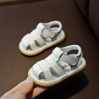 Leather Cowhide Sandals Men's Toddler Shoes