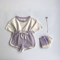 Children's Clothing Cotton Animal Print Trendy Western Style Short Sleeves