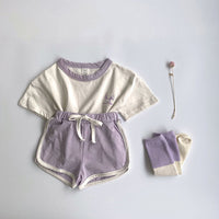 Children's Clothing Cotton Animal Print Trendy Western Style Short Sleeves