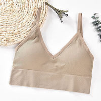 No Steel Ring Net Celebrity Girl Sports Underwear