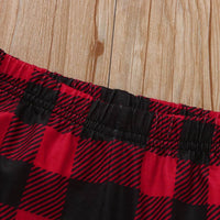 Christmas long sleeve parent-child suit