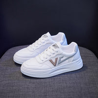 Fashionable Simple Breathable Platform Mesh Shoes