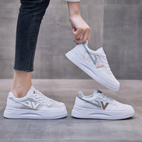 Fashionable Simple Breathable Platform Mesh Shoes