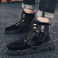 High-Top Tooling Men's Boots British Wind Turbine Short Boots