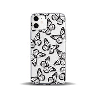Six-color Butterfly Painted TPU Soft Shell