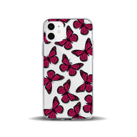 Six-color Butterfly Painted TPU Soft Shell