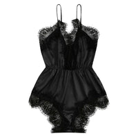Imitation Silk Home Service Ladies Underwear Nightdress