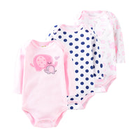 Spring And Summer Baby Suit Three-piece Romper