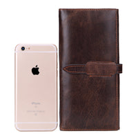 Leather Wallet Top Layer Cowhide Ladies