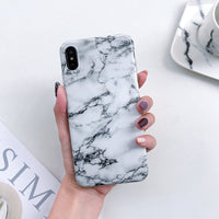 Glossy Marble Pattern Phone Case