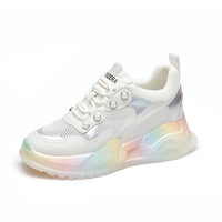 Thick-Soled Inner Increased Suction Film Old Shoes Women