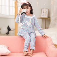 Children's Long-sleeved Girl Baby Two-piece Suit