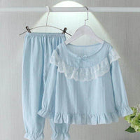 Children's Thin Air-conditioned Home Wear Girl Suit