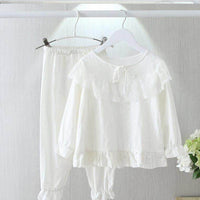 Children's Thin Air-conditioned Home Wear Girl Suit