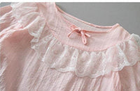 Children's Thin Air-conditioned Home Wear Girl Suit