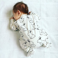 Baby Cotton Jumpsuit With Feet Pure Cotton