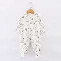 Baby Cotton Jumpsuit With Feet Pure Cotton