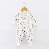 Baby Cotton Jumpsuit With Feet Pure Cotton