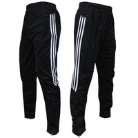 Three-bar Trousers Zipper Color Matching Foot Autumn Training Foot Pants
