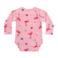Newborn Baby Rainbow Long-sleeved Triangle Romper Romper