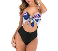 Sexy One-piece Deep V Swimsuit