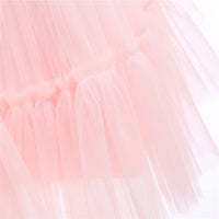 Princess Dress Camisole Handmade Multicolor Mesh Single Shoulder