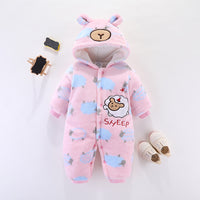 Thickened Warm Quilted Outing Clothes For Autumn And Winter