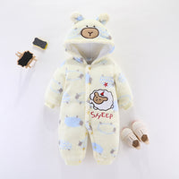 Thickened Warm Quilted Outing Clothes For Autumn And Winter
