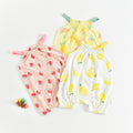 Children's Cotton Sling Romper Sweat-absorbent Slub Cotton Camisole One-piece