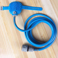 Pet bathing artifact combing massage bath nozzle brush