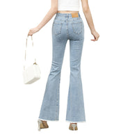 Spring New Ladies High-waisted Korean Jeans