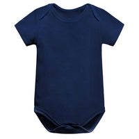 Newborn Short-sleeved Triangle Bag Fart Clothes Baby One-piece Romper