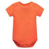 Newborn Short-sleeved Triangle Bag Fart Clothes Baby One-piece Romper