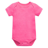 Newborn Short-sleeved Triangle Bag Fart Clothes Baby One-piece Romper