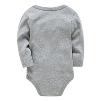 Baby Long-sleeved European And American Newborn Jumpsuit