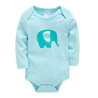 Baby Long-sleeved European And American Newborn Jumpsuit
