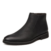 Korean retro short boots