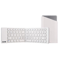 New Style Folding Bluetooth Keyboard And Mouse Set Wireless Mute Portable Keyboard For Business And Travel
