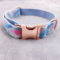 Pet Collar Amazon Hot Dog Collar Fashion Rose Gold Zinc Alloy Buckle Can Be Engraved Dog Collar