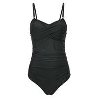 Plus Fat Plus Size One-piece Swimsuit Ladies Swimwear