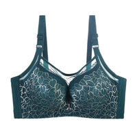 Large-size Double Breast Bra And Thin Mold Cup Gather Bra