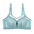 Large-size Double Breast Bra And Thin Mold Cup Gather Bra