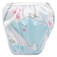 Children's Waterproof And Leak-proof Swimming Pool Swimming Trunks For Men And Women