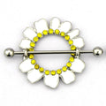 Oil Milk Ring Milk Jewelry Punk Style Body Piercing Ornament